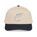 Fishing Hook Cap — Sparkle Fish Hook Embroidered Baseball Hat