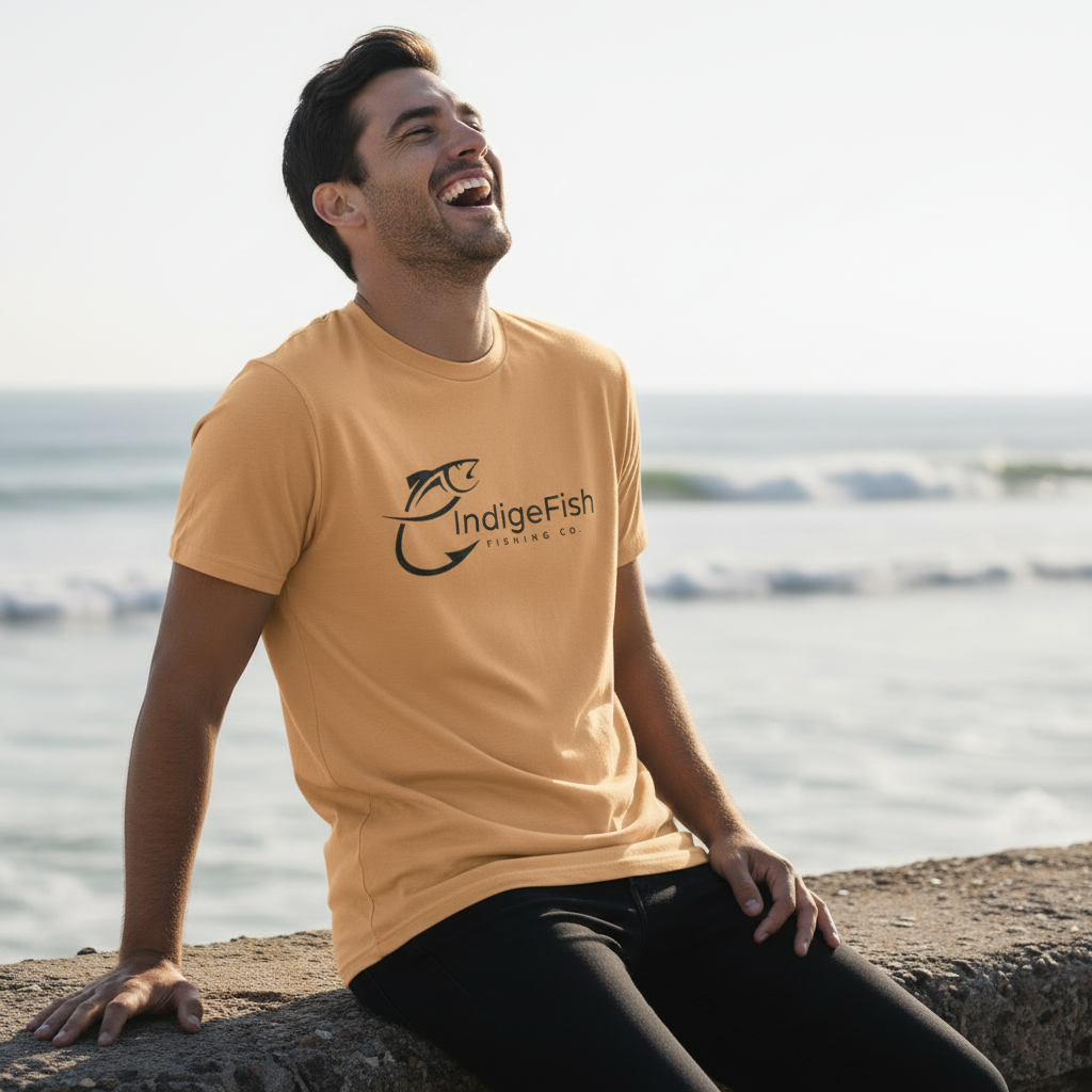 Keep It Reelin™ Heritage Angler Tee by IndigeFish