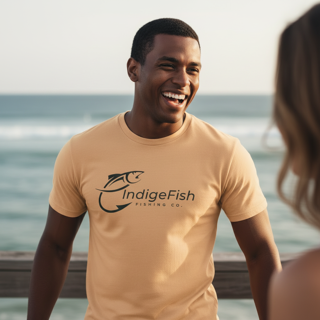 Keep It Reelin™ Heritage Angler Tee by IndigeFish
