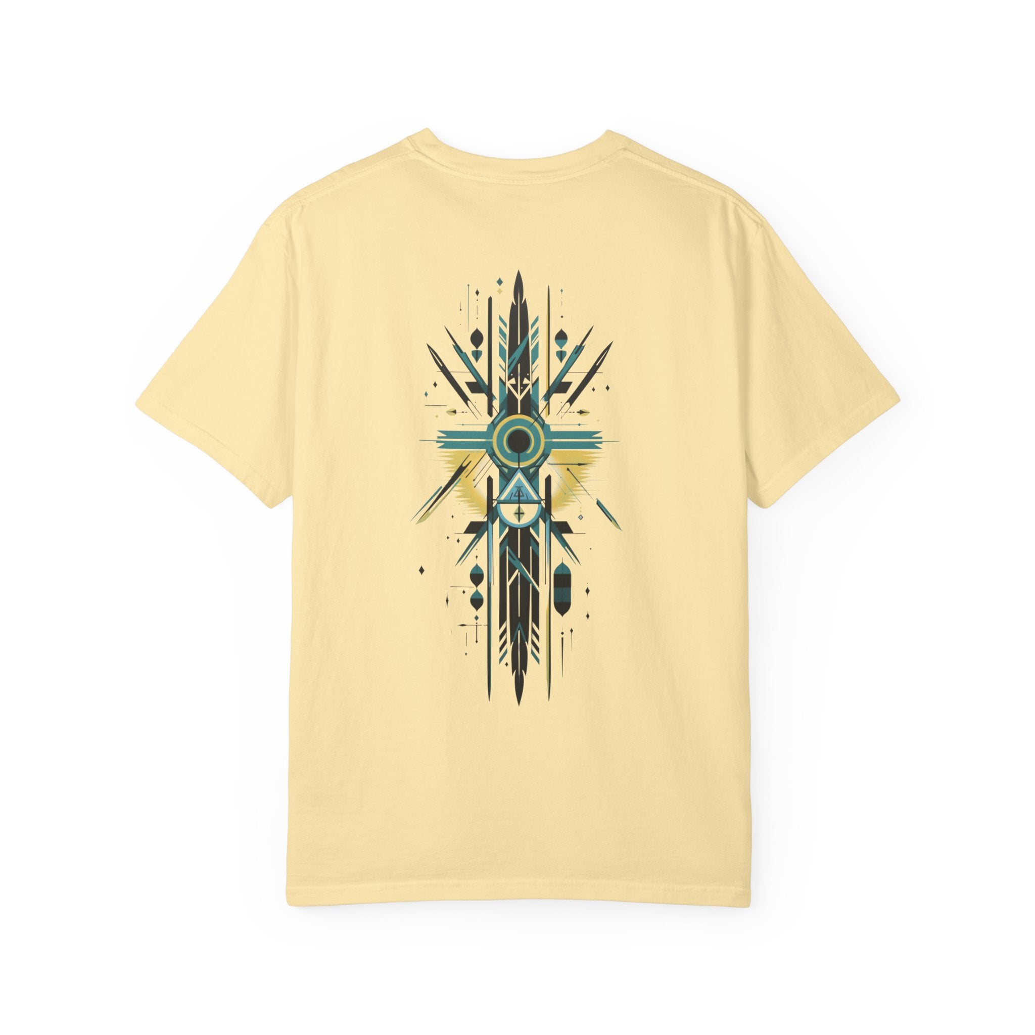 Garment-Dyed Graphic Tee, Vibrant Unisex T-shirt for Casual Wear, Summer Festival Style, Beach Day Essential, Cool Graphic Shirt