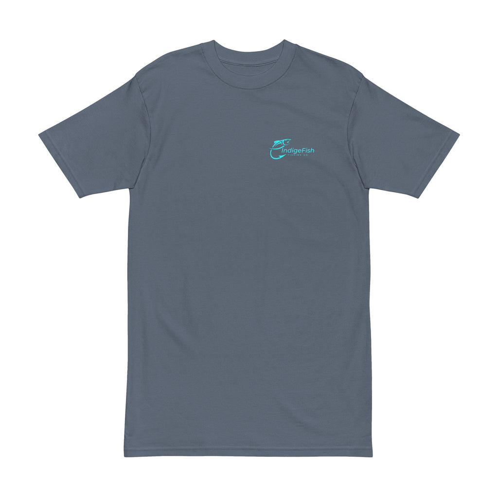 Keep It Reelin™ Chest Label Heritage Angler Tee by IndigeFish