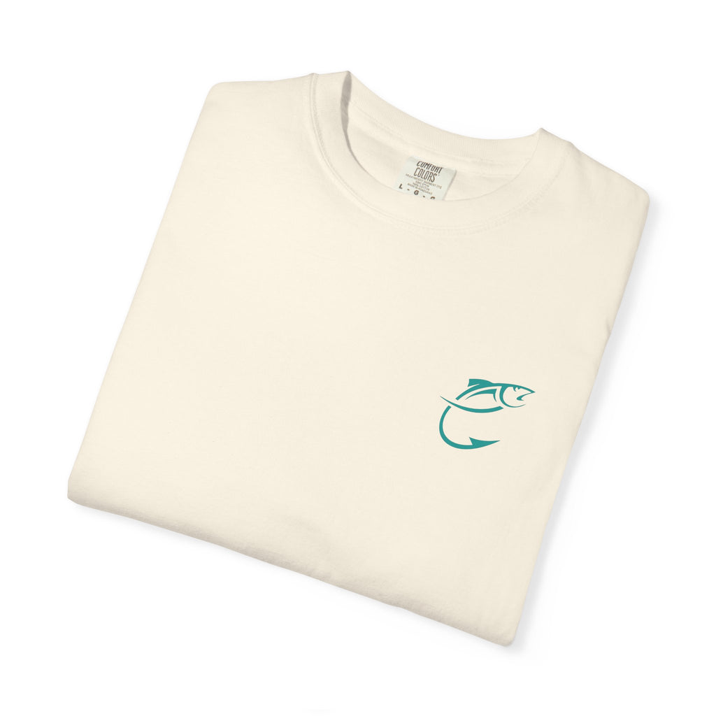 Garment-Dyed Graphic Tee, Vibrant Unisex T-shirt for Casual Wear, Summer Festival Style, Beach Day Essential, Cool Graphic Shirt