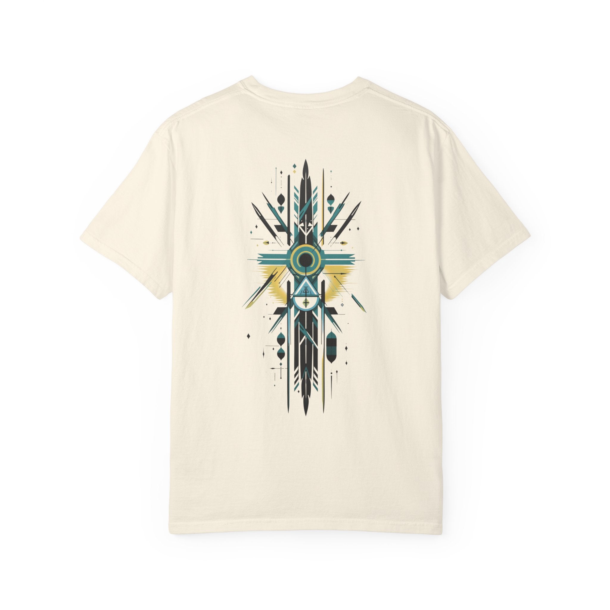 Garment-Dyed Graphic Tee, Vibrant Unisex T-shirt for Casual Wear, Summer Festival Style, Beach Day Essential, Cool Graphic Shirt