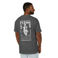 IndigeFish “Eat Fish” Striped Bass Tee – Signature Bass Edition