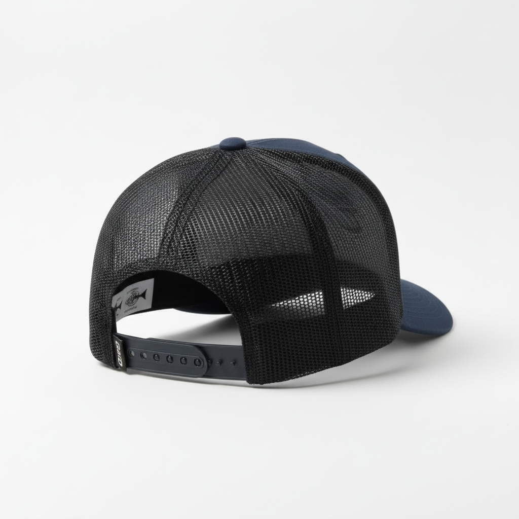 Indigefish Fishing Cap (Navy Blue) Logo & Company Name